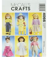 McCall's 4066 to make 6 different outfits for your 18" Dolls - $5.00