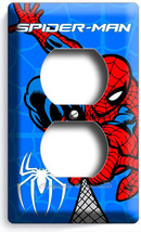 Ultimate SPIDER-MAN Peter Parker Superhero Outlet Wall Plate Boys New Room Decor - £7.99 GBP