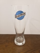 Blue Moon Belgian White Ale Beer Glass 9&quot; Tall - £6.99 GBP