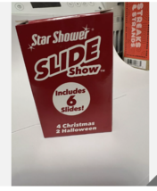 Light Shower Slide only- 6 Slides (4 Christmas &amp; 2 Halloween)-ONLY SLIDE... - $360.41 MXN