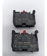 Allen-Bradley 800F-X01 SER.A Contact Block for Pushbutton 690VAC 10Amp L... - $349.88 MXN