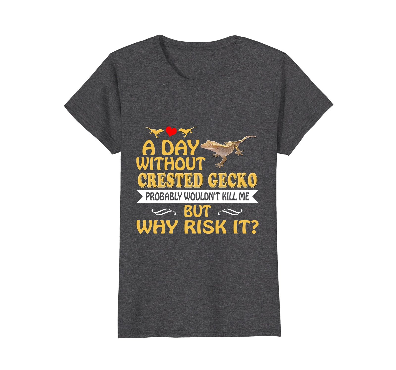 Crested Gecko Shirt - Crested Gecko T Shirt - $19.99