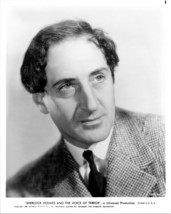 Sherlock Holmes &amp; The Voice of Terror 8x10 photo Basil Rathbone portrait - $12.99