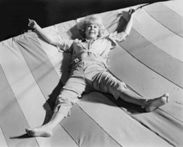 Doris Day barefoot lying on awning 16x20 inch poster - £19.65 GBP