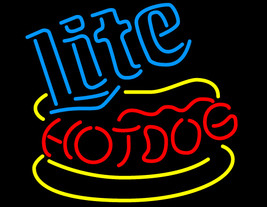 Miller Lite Hot Dog Neon Sign - £557.10 GBP