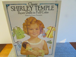 1986 CLASSIC SHIRLEY TEMPLE PAPER DOLLS CUTOUTS NEW DOVER PUBLICATION 22... - $3.91