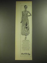 1974 Marshall Field & Company Concept 70 Hostess Gown Ad - An entertaining idea - $18.49