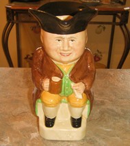 Vintage TOBY by Wood &amp; Sons England Mug Pitcher or Creamer - 7.5&quot; tall - $334.28 MXN