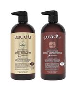 PURADOR PUR A DOR SHAMPOO & CONDITIONER HAIR CARE SALON INSPIRED BIOTIN 24oz 2PK - $63.99