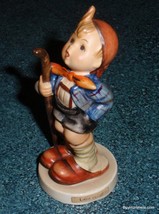 &quot;Little Hiker&quot; Goebel Hummel Figurine #16 2/0 Tmk3   Cute Collectible Gift! - £38.67 GBP