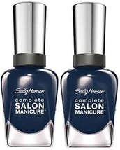 Sally Hansen Complete Salon Manicure #834 DARK KNIGHT (PACK OF 2)Plus a Free ... - £15.79 GBP