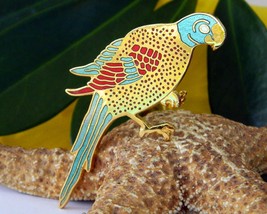 Vintage cloisonne parrot brooch pin metropolitan museum of art mma thumb200