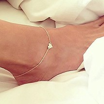 Fashion LOVE Charm Chain Anklet Foot Bracelet Beach Sandal Barefoot Jewelry - $1.97