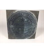 Texas Landscape Association Architects Printing Block Stamp 4 1/2”x4 1/2” - $507.98 MXN