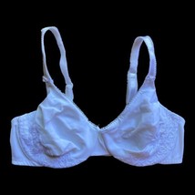 38C WHITE NICE 35063 FRESH LUXURY Lift Leotard Back OLGA Underwire Bra F... - £15.49 GBP