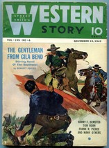Western Story Magazine Pulp November 15 1941- Gentleman from Gila Bend FN - $81.97
