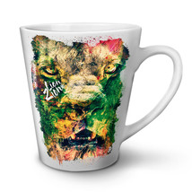 Lion Zion Cat Face NEW White Tea Coffee Latte Mug 12 17 oz | Wellcoda - £13.58 GBP+