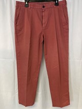 Brooks Brothers Men&#39;s Pink Chino Pants/Flat Front 36x30 SKU 5881 - $27.87