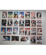 Topps Baseball trading cards 1993 Orioles lot 25 Mills Martinez Horn Gom... - £4.07 GBP