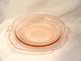 Mayfair Oval Bowl Pink Depression Glass by Hocking MINT - £19.97 GBP