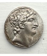 Antiochos VIII Antiochus Grypus GENUINE Tetradrachm Coin Seleucid king S... - $593.01