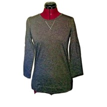 Daily Ritual T Shirt Gray Women 3/4 Sleeve Size Small - £16.67 GBP