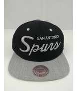 NWT Mitchell & Ness San Antonio Spurs Embroidered Adjustable Snapback Cap - $21.77