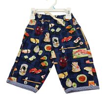 Once Upon A Moon Icky Kids Baby 6-12 Sushi Print Lounge Pants Retro VTG Y2K - $14.85