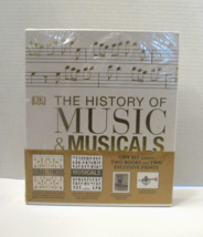 NEW DK History of Music &amp; Musicals 2 Books &amp; 2 Prints Gift Set for Collectors - £15.81 GBP