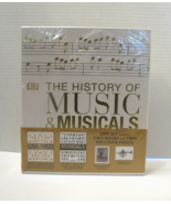 NEW DK History of Music &amp; Musicals 2 Books &amp; 2 Prints Gift Set for Colle... - £15.62 GBP