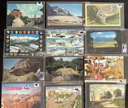 Vintage Postcards Mixed lot 12  Destination Views Unusual Posted and Non-Posted - £11.30 GBP