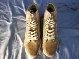 Joe&#39;s Jeans Men&#39;s Tan Jumps Suede Sneakers - Size: 11.5 Medium - New in Box - £110.68 GBP