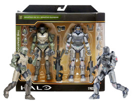 Halo The Spartan Collection Spartan Mk VII + Spartan Gungnir 6&quot; Figures MIB - £22.20 GBP