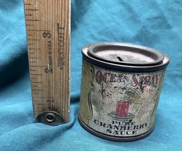 Vintage Ocean Spray Pure Cranberry Sauce Tin Can/Bank 7 oz. South Hanson Mass - £11.85 GBP