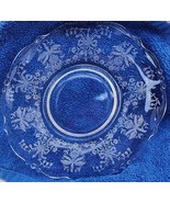 One Replacement Elegant Heisey Orchid Pattern Glass Salad Plates 7 1/4&quot; - $17.80 CAD