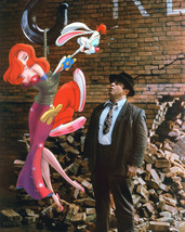 Who Framed Roger Rabbit Bob Hoskins Jessica Rabbit tied up 16x20 Canvas Giclee - £55.34 GBP