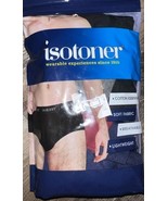 Isotoner ~ 4-Pair Mens Basic Brief Underwear Cotton Blend Breathable ~ M - $33.60 CAD