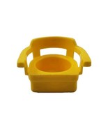 Vintage Fisher-Price Little People Yellow Chairs and Table - £2.33 GBP