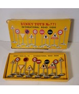 International Road Signs Dinky Toys No. 771 1:43 Scale Models in Origina... - $55.00