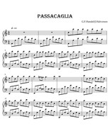 Passacaglia - Handel/Halvorsen (Sheet Music Piano) - $3.00