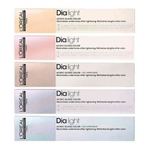 Loreal DiaLIGHT Acidic Demi-Permanent Hair Color (New Pearl Boxes ~ 1.7 ... - $12.00