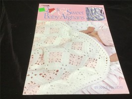 Leisure Arts Quick &amp; Sweet Baby Afghans by Anne Halliday Craft Pattern Book - $12.00