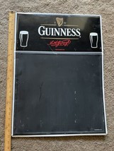 Guinness’s Stout Beer  Metal Sign and chalkboard store display 21 x 17 - £112.77 GBP