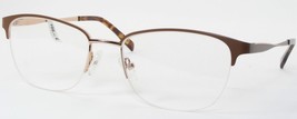 Ou 96.321 02 Light Brown /GOLD Rare Eyeglasses Glasses Metal Frame 52-18-140mm - $67.83