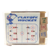 Rare Vintage Playoff Hockey Wooden Dice Game Crestline Mfg Complete 1970s - $19.79