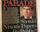 November 30 1986 Parade Magazine Richard Nixon - £3.88 GBP