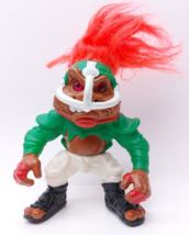 Vintage 1992 Hasbro Battle Troll Basic Series 1 Troll Figure 5&quot; Football Player - £5.89 GBP