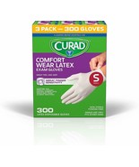 CURAD Comfort Wear Latex, Vinyl Exam Gloves - £36.16 GBP