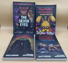 LOT Of  4 Five Nights at Freddy&#39;s Book Paperback Chapter Books &amp; Graphic... - $18.59