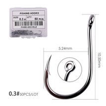 20pcs/50pcs Lots  Fishing Hooks  Steel Jig Barbed Single Hook Wholesale Supplier - £37.46 GBP